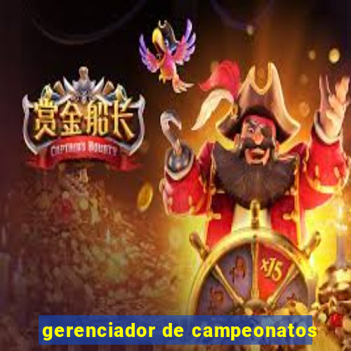 gerenciador de campeonatos